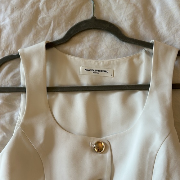 Amanda Uprichard Kya Romper in Ivory - Picture 5 of 8